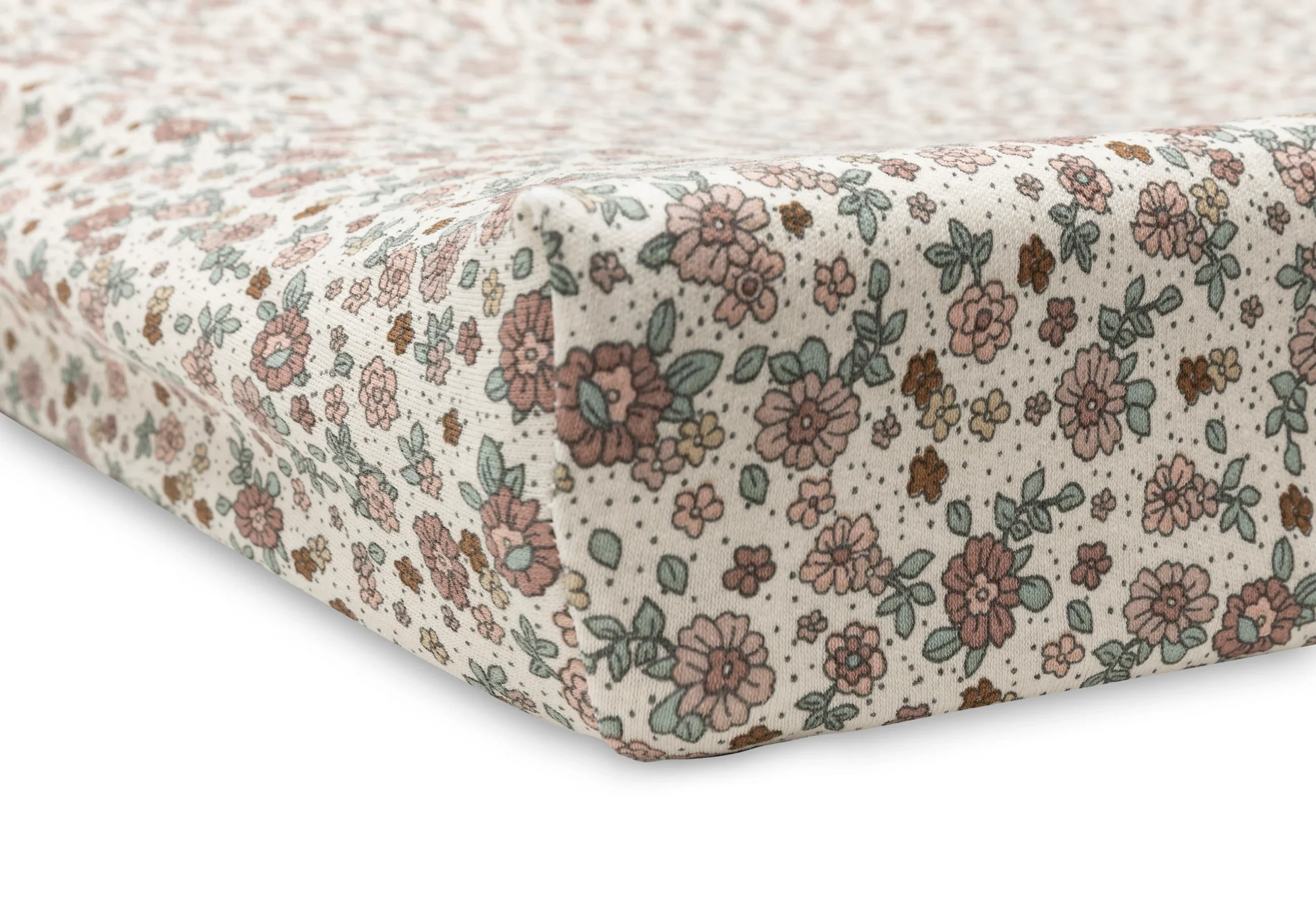 Aankleedkussenhoes Retro Flowers - 50x70cm - Afbeelding 4