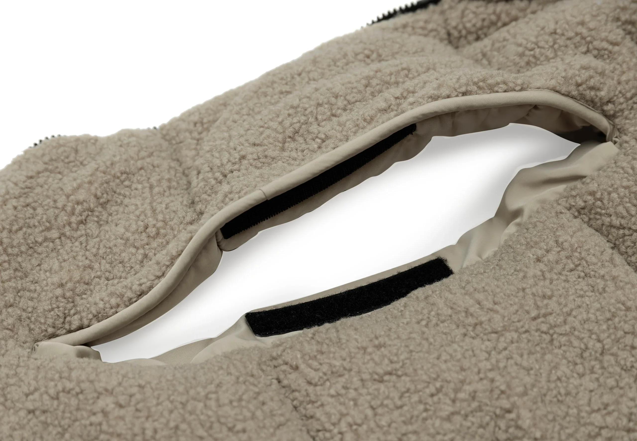 Voetenzak buggy/wandelwagen ~ puffed olive green - Afbeelding 7