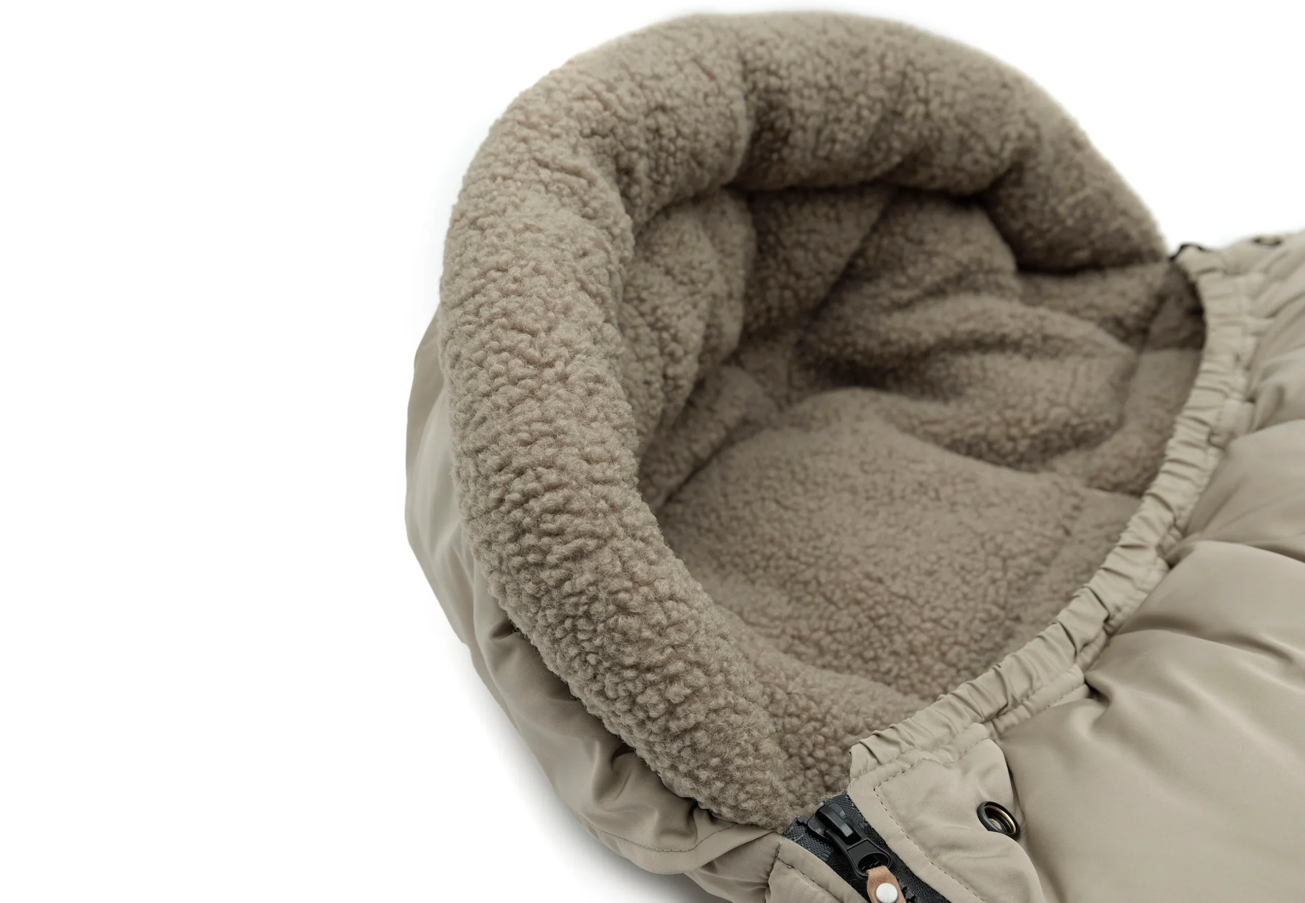 Voetenzak buggy/wandelwagen ~ puffed olive green - Afbeelding 4