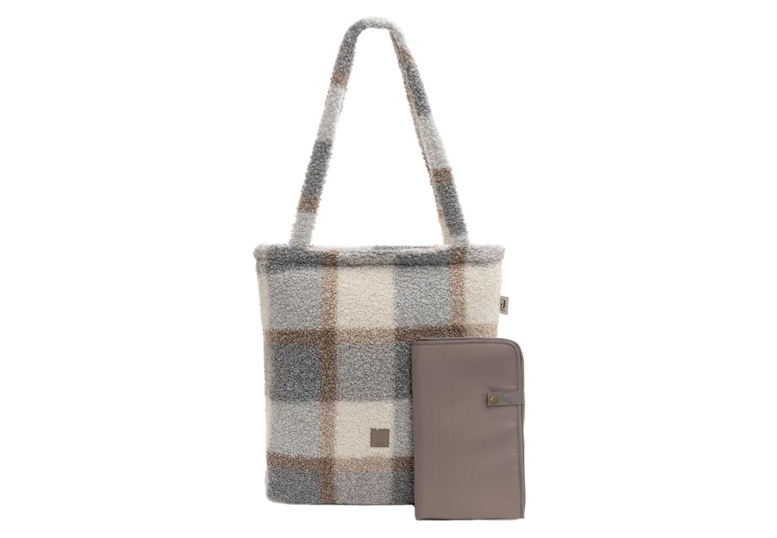 Luiertas Shopper ~ Check Boucle - Afbeelding 5