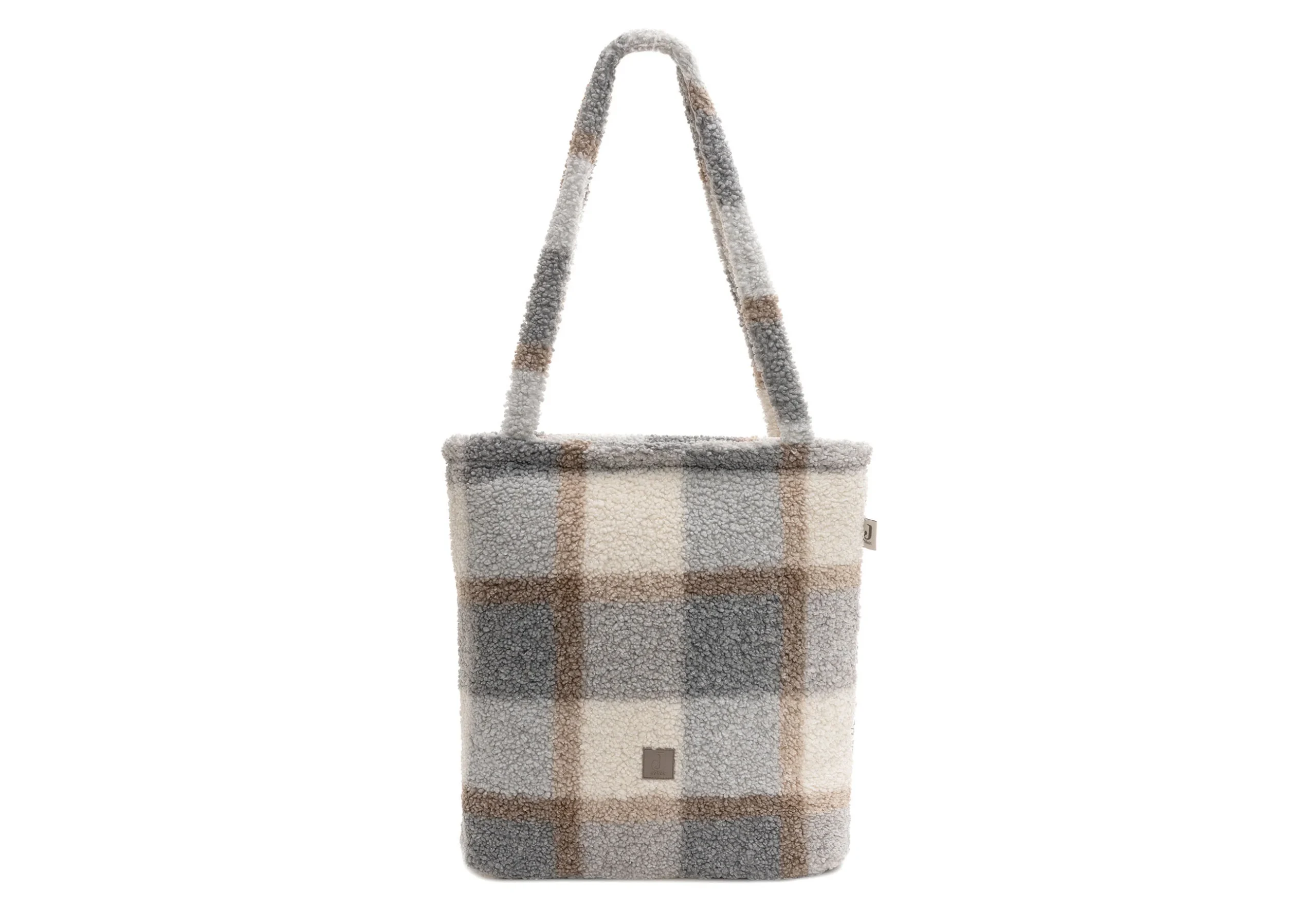 Luiertas Shopper ~ Check Boucle - Afbeelding 6
