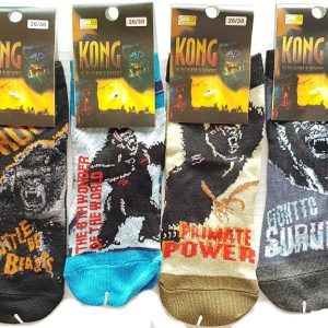 Kindersokken Monkey assorti maat 26-30