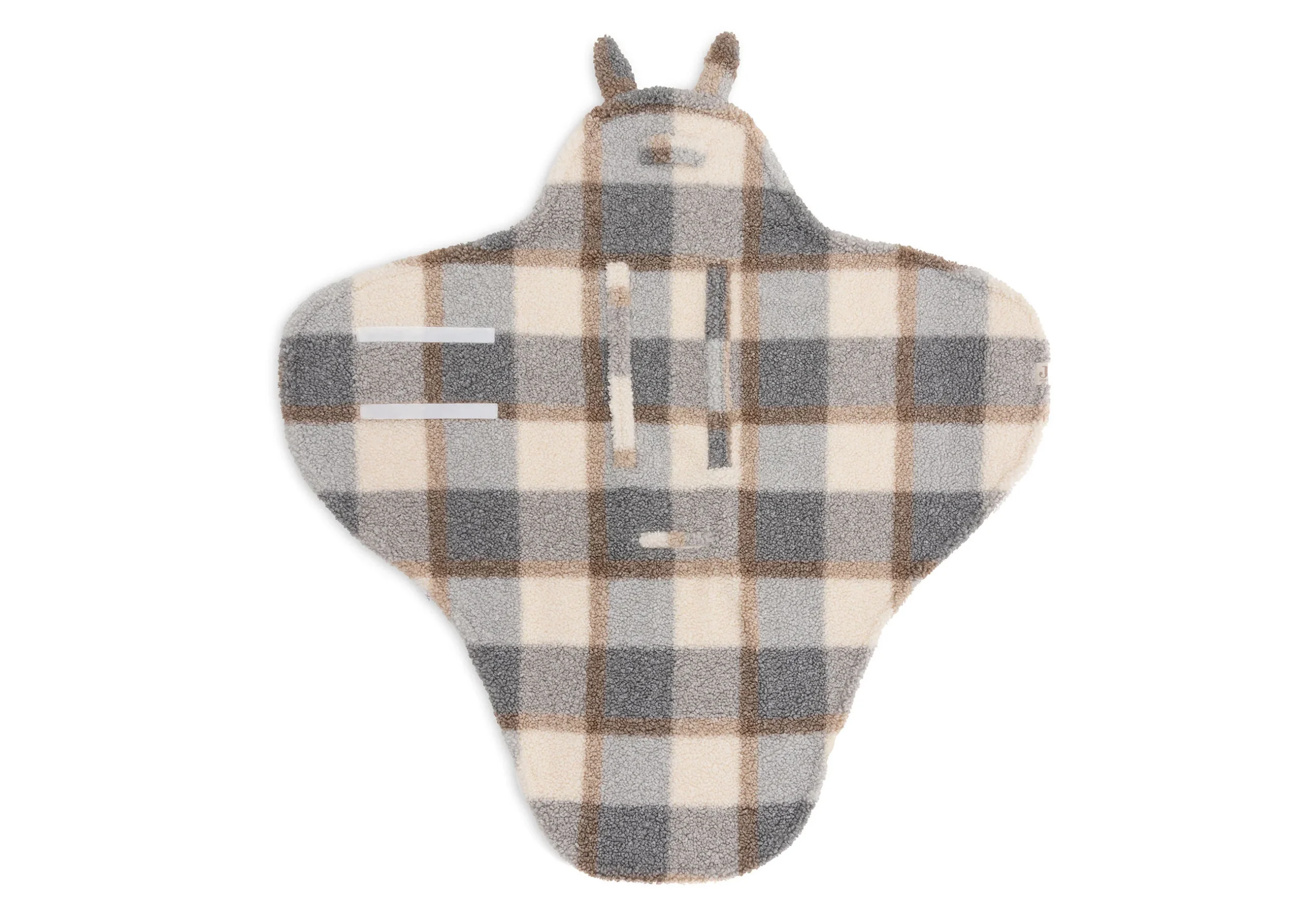 Wikkeldeken Bunny - Check Boucle - Afbeelding 6