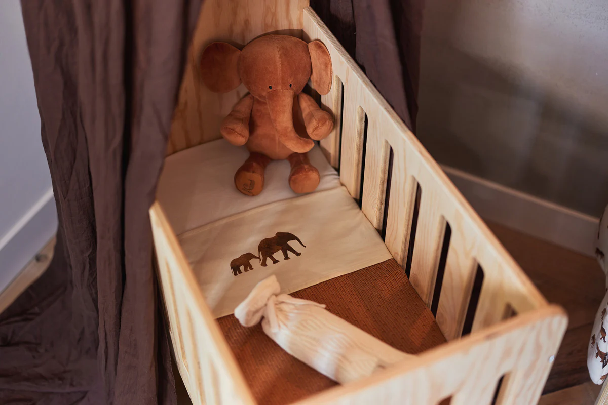 Knuffel Olifant Caramel - Afbeelding 3