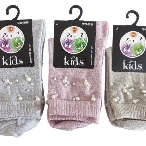 Kindersokken Pearls  maten 27-30 / 31-34 / 35-38