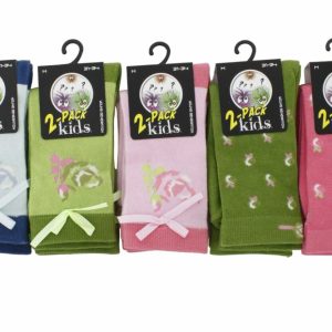 Kindersokken flowers maten 23-26 / 27-30 / 31-34