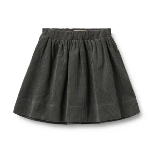 Wheat - corduroy skirt Sissi - Black Sea