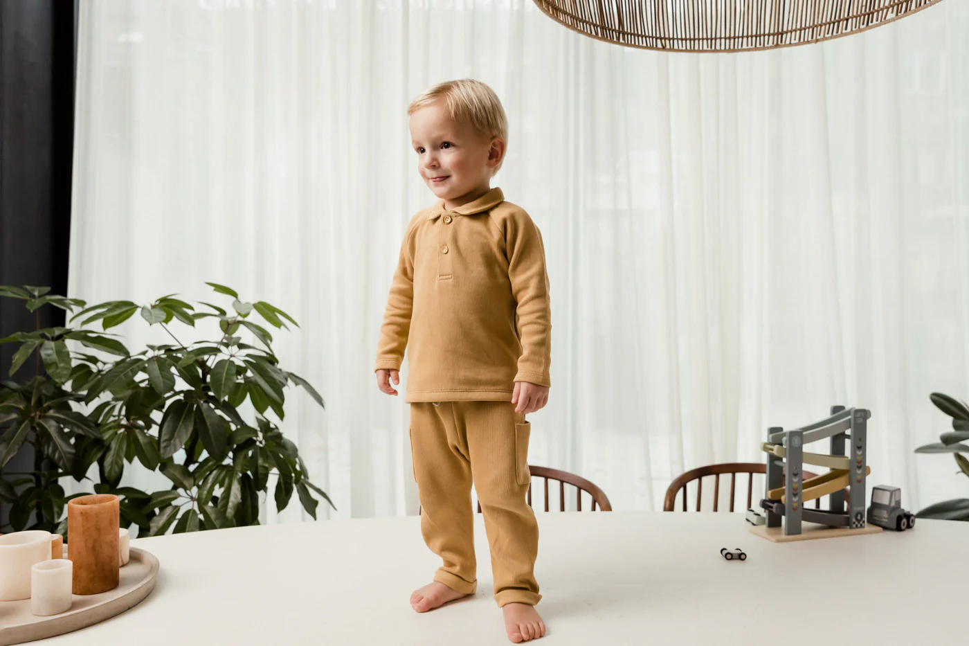 UAUA - jogger long - camello - Afbeelding 3