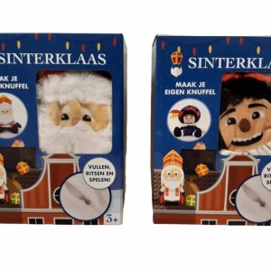Maak je eigen Sint en Piet knuffel assorti