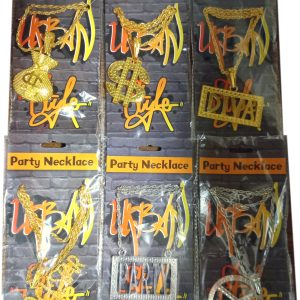 Metalen party ketting