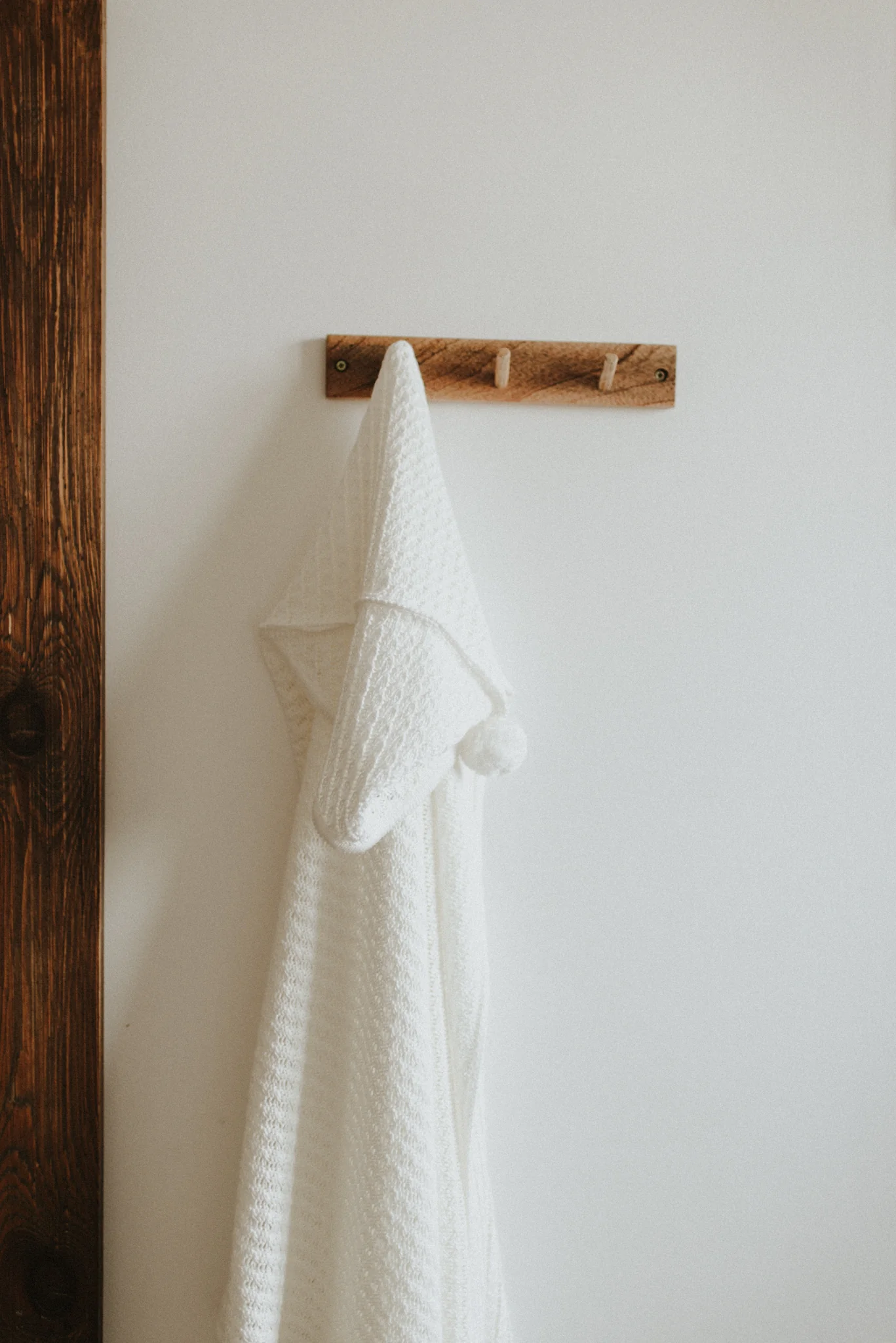 Omslagdoek met pompom - Afbeelding 4