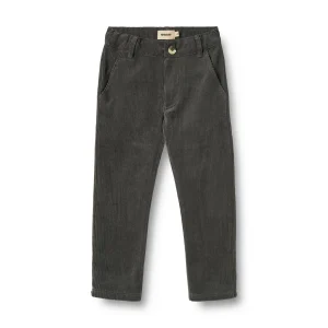 Wheat - corduroy pants Hugo - black sea