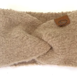 Zachte warme Hoofdband - Khaki