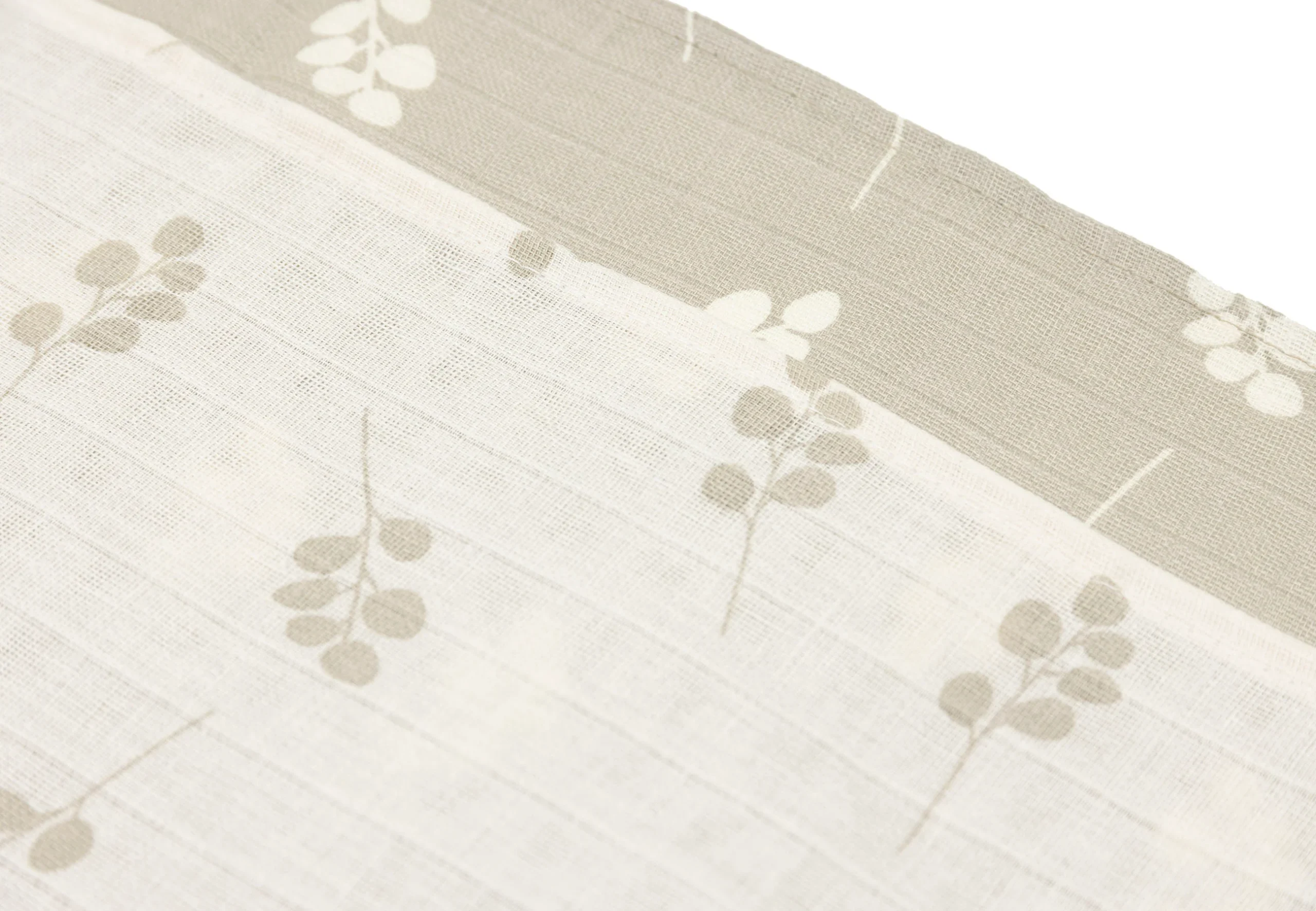 Hydrofiele doek Twig - olive green - 3 stuks - Afbeelding 3