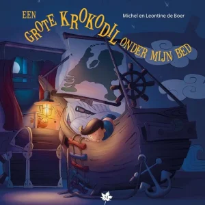 Kleurboek - Een grote krokodil onder mijn bed - Michel en Leontine de Boer