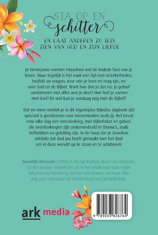 Sta op en Schitter - Danielle Heerens - Bijbels Dagboek voor jou - Tieners - Afbeelding 3