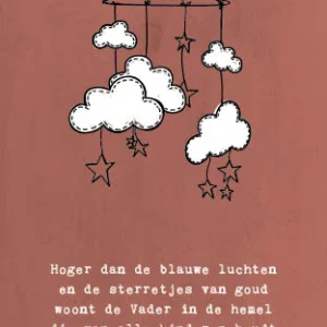 Hoger dan de blauwe luchten - Studio LUV kaarten