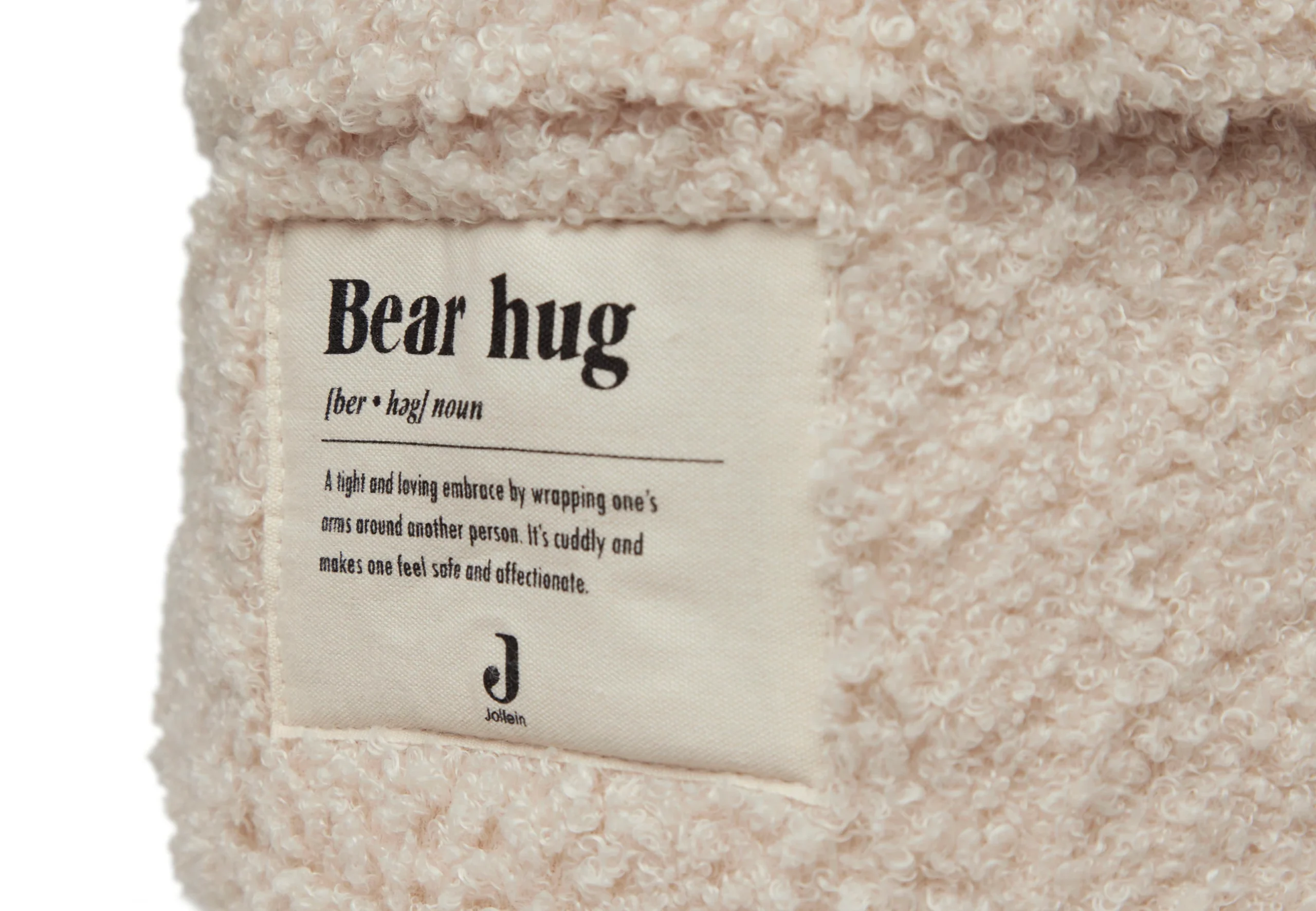 Jollein - commode mandje Boucle - naturel - Afbeelding 4