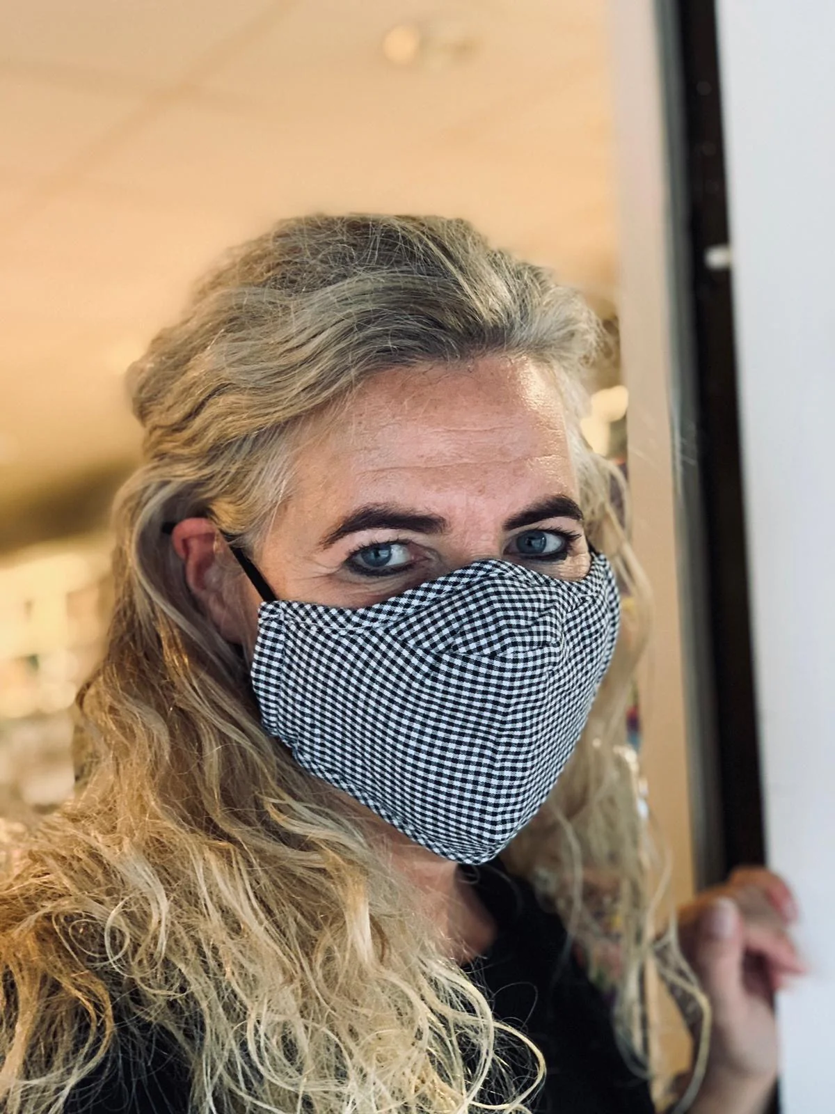 Mondmasker Ruit - Afbeelding 2