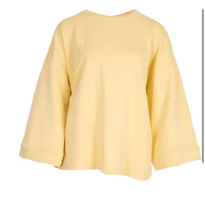 Basic oversized Sweater - zacht geel