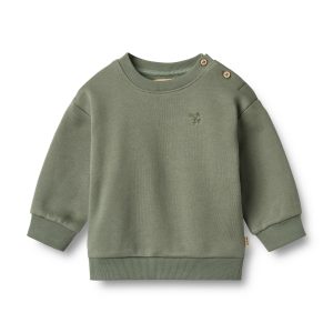 Wheat - sweatshirt Willi - dusty green