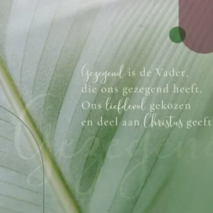 Kaart Sela Songs - 7928 - Gezegend is de Vader