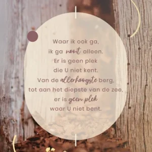 Kaart Sela songs - 7945 - Geen plek waar U niet bent