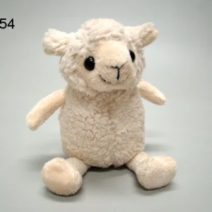 Pluche zittend schaap - 22 cm - bestelnummer 8353