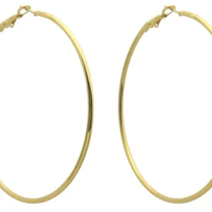 Oorringen - Goudkleurig - 7 cm