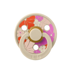 BIBS Studio Colour Block Flower Child - Vanilla size 1