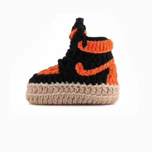 AJ1 ORANGE Sneaker Sokkies