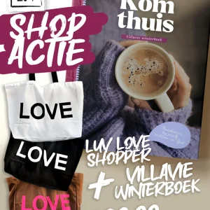 SHOP ACTIE - VILLAVIE Winterboek & LOVE Shopper - Kom thuis