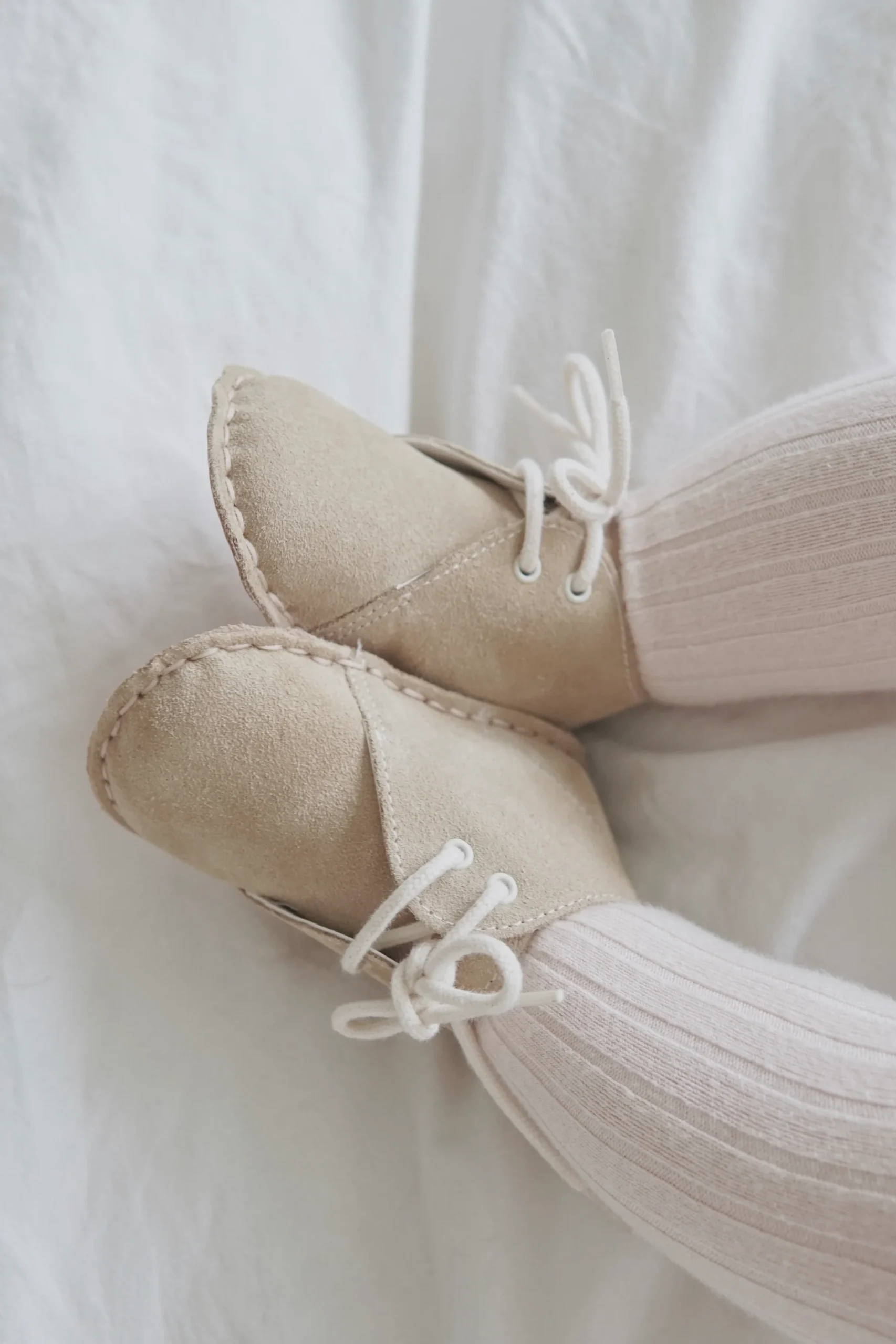 Bobbi Balloon - suede baby boots - desert sand - Afbeelding 3