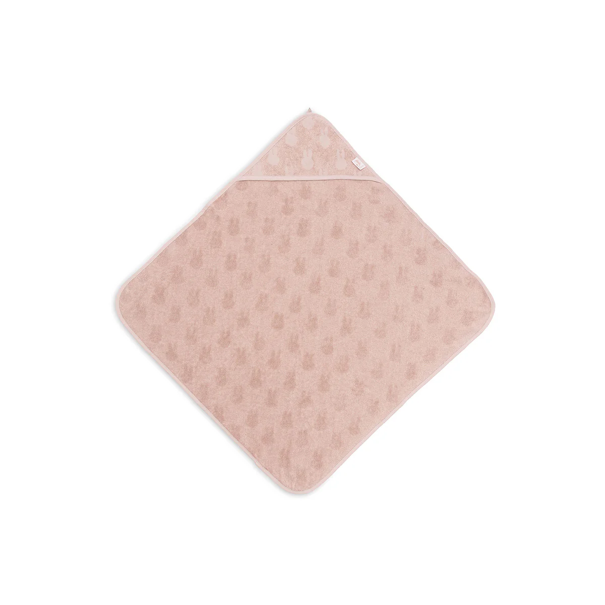 Jollein - badcape Miffy - wild rose - Afbeelding 2