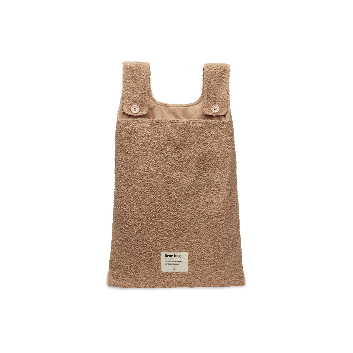 Jollein - boxopbergzak Boucle - biscuit