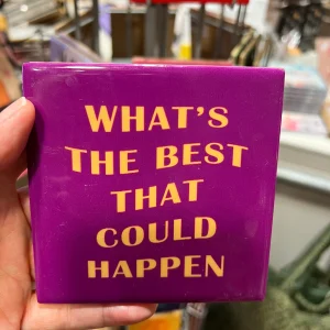 Tegeltje 10 x 10 cm - What’s the best