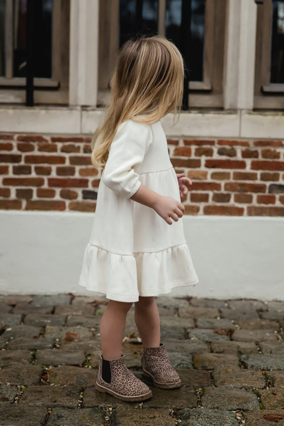 UAUA - tiered dress - perla - Afbeelding 6