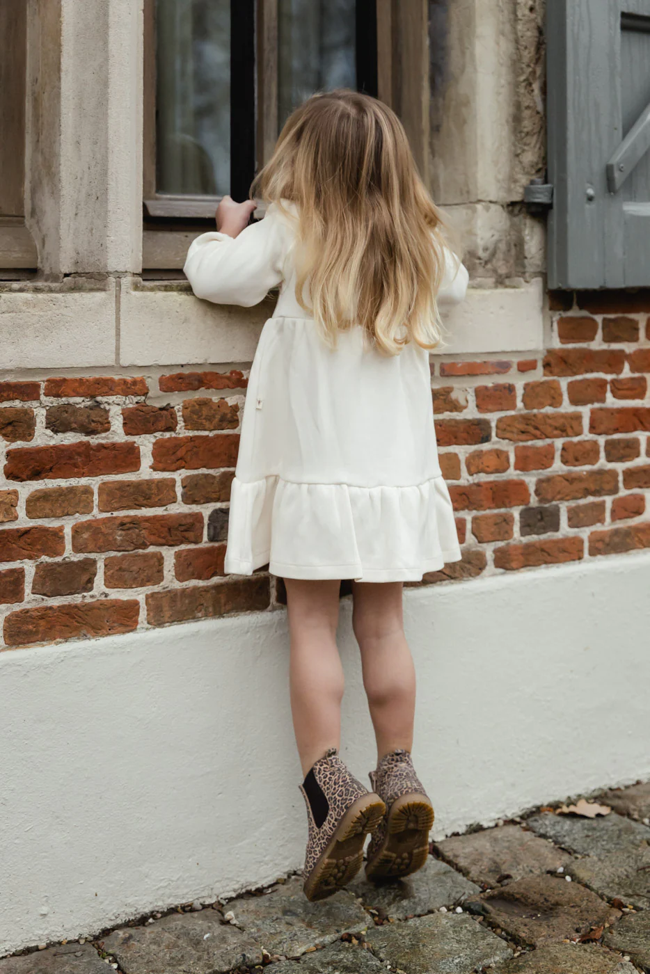 UAUA - tiered dress - perla - Afbeelding 7