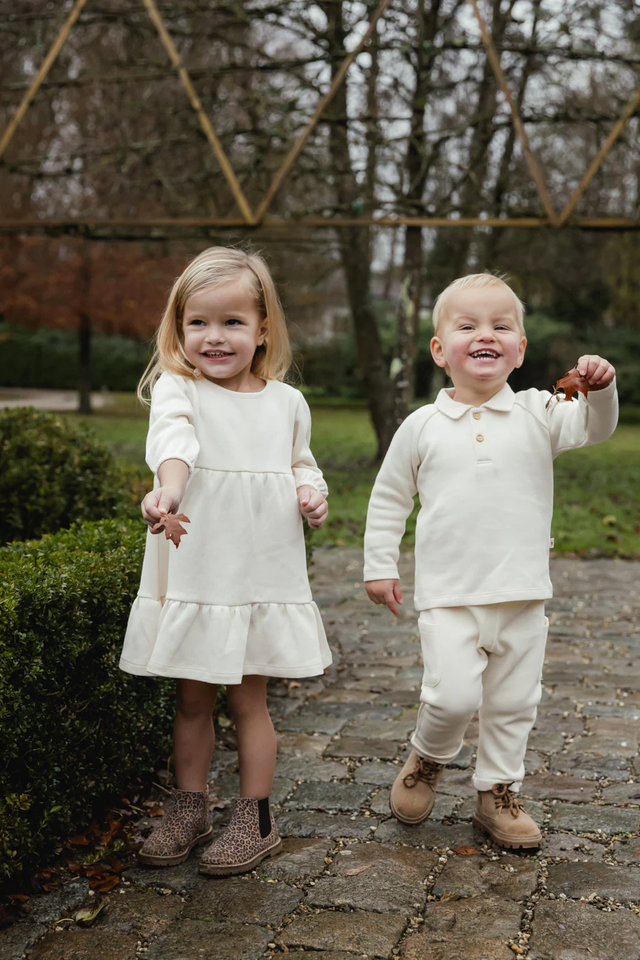 UAUA - tiered dress - perla - Afbeelding 8