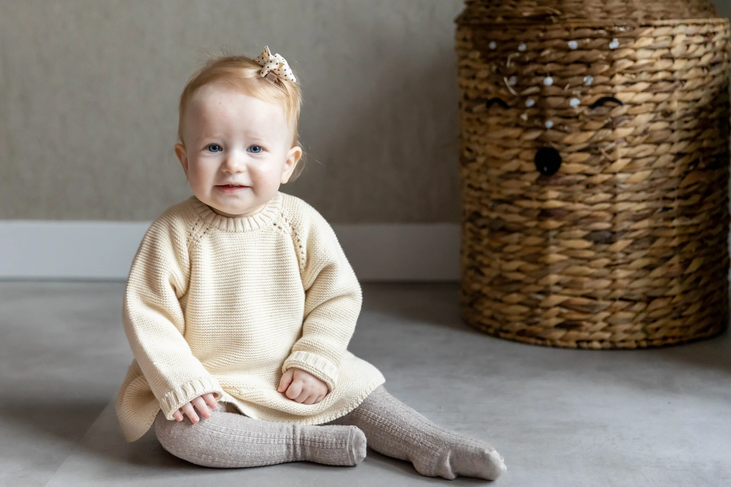 Copenhagen Colors - knitted sweater with frill - crème - Afbeelding 6