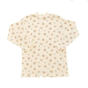 Camellia top - flower ivory