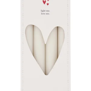 Zusss - Set Van 4 Rustieke Kaarsen 20cm