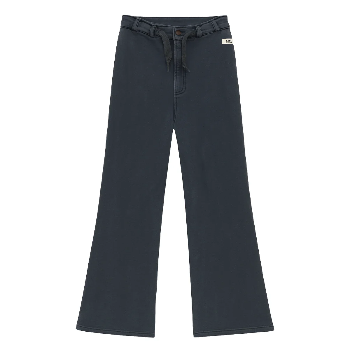 Labo - wide leg sweat pants Dori - blue denim