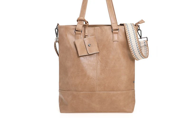 Mooie Schoudertas - Camel - Afbeelding 2