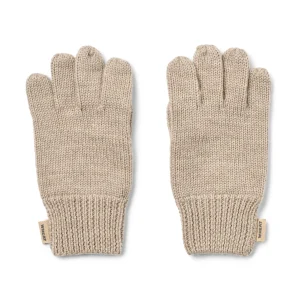 Wheat - finger gloves Bobbe - warm sand melange