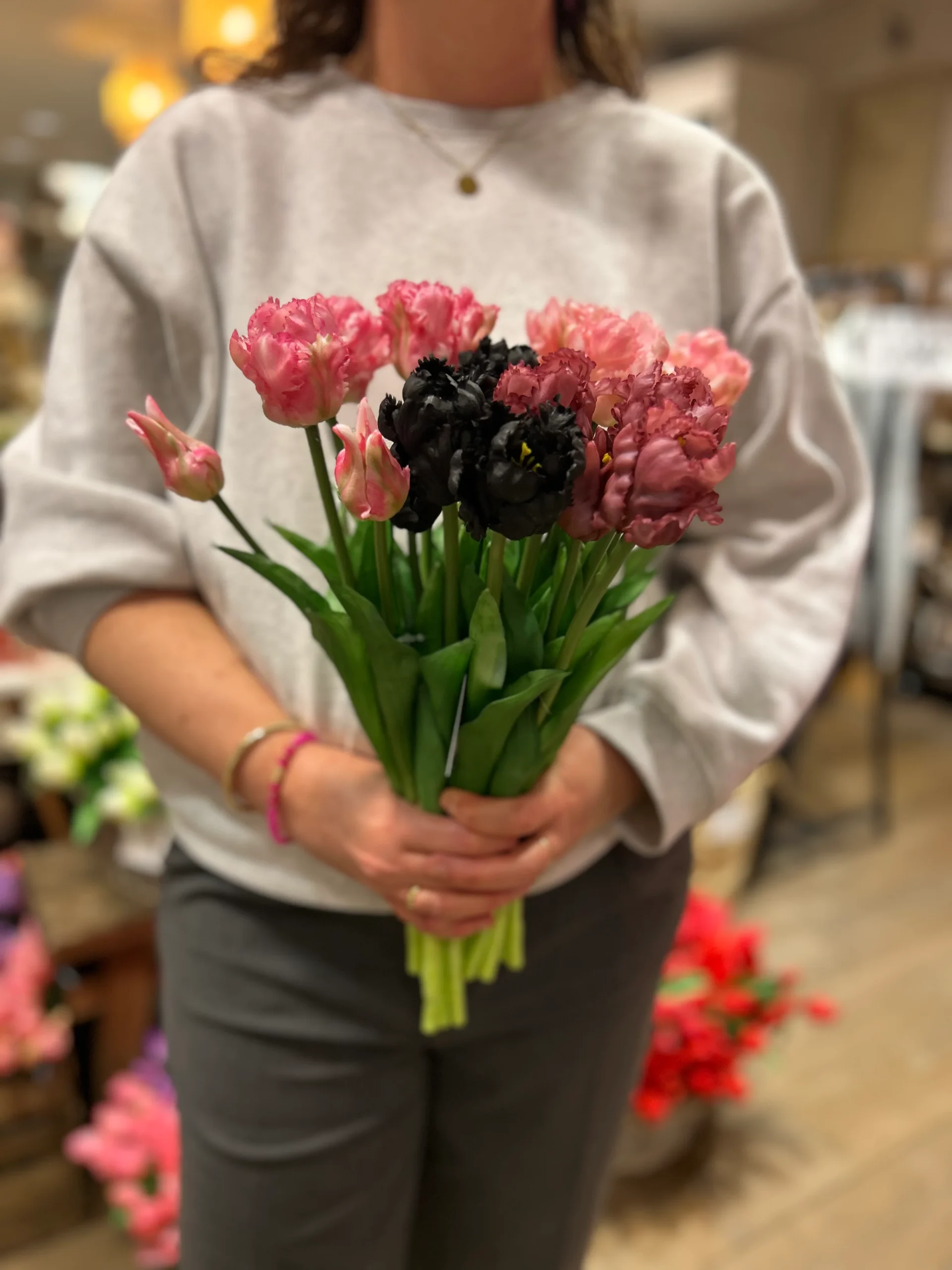 Papegaai Tulpen Bos - Lang - Paars - Afbeelding 5