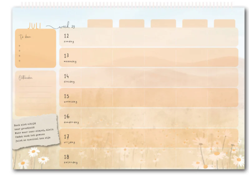 Made By Alett - Weekplanner 2026 - Afbeelding 4