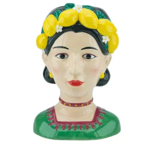 Vaas Gekleurd - Vrouw Citroen