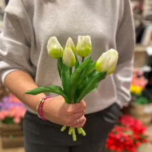 Tulpen Bos - Middel - Wit