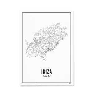 Wijck Poster - IBIZA - 21x30cm